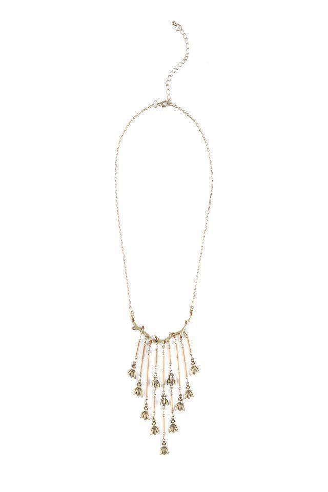 Collar Gold Chains Humana-0