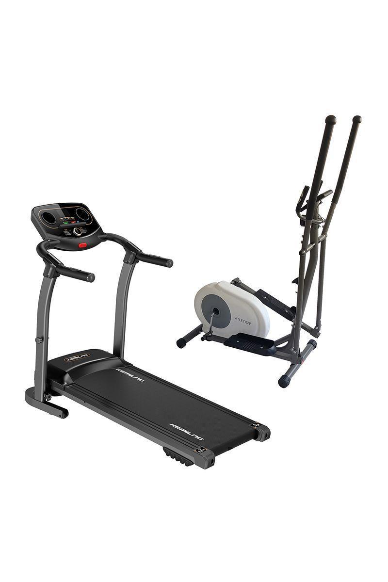 Pack Trotadora M201 + Elíptica YQ-2302B Negro-0