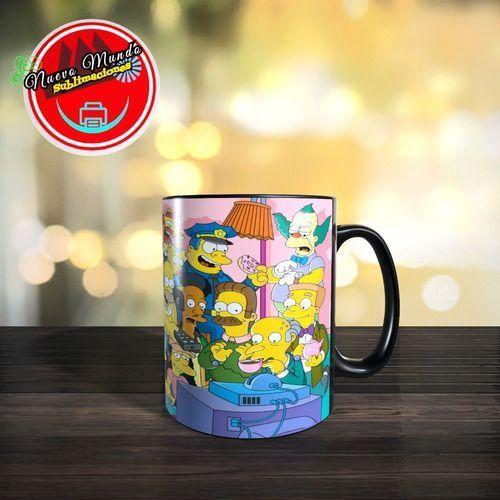 Taza Mágica Los Simpson Personajes-0