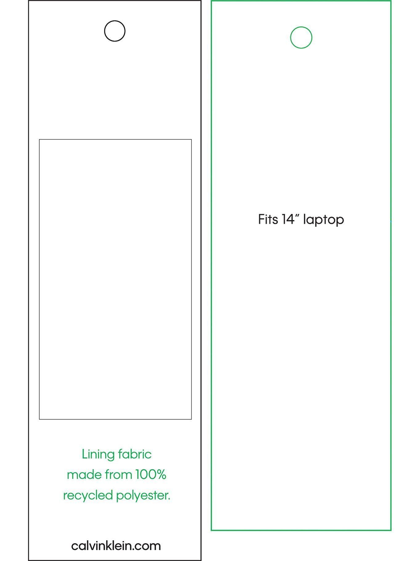 Mochila Cuadrada Utility Grid Negro Calvin Klein-5