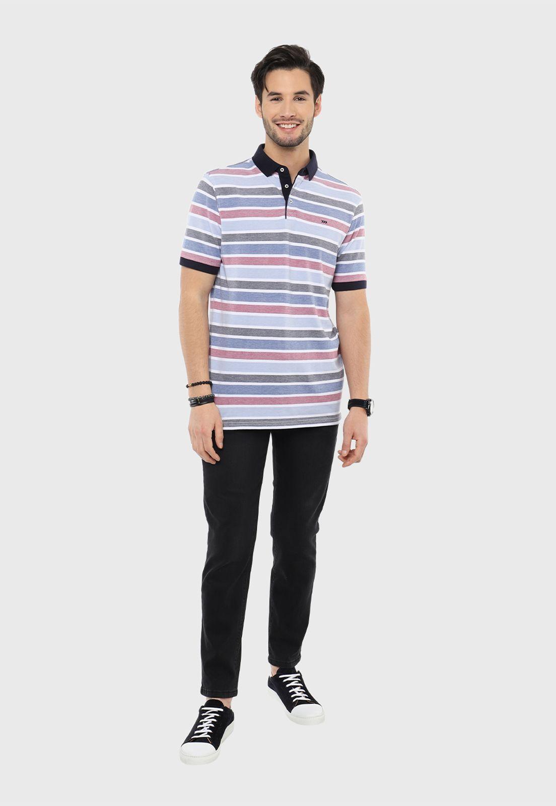 Polera Piqué Con Rayas Arrow-3