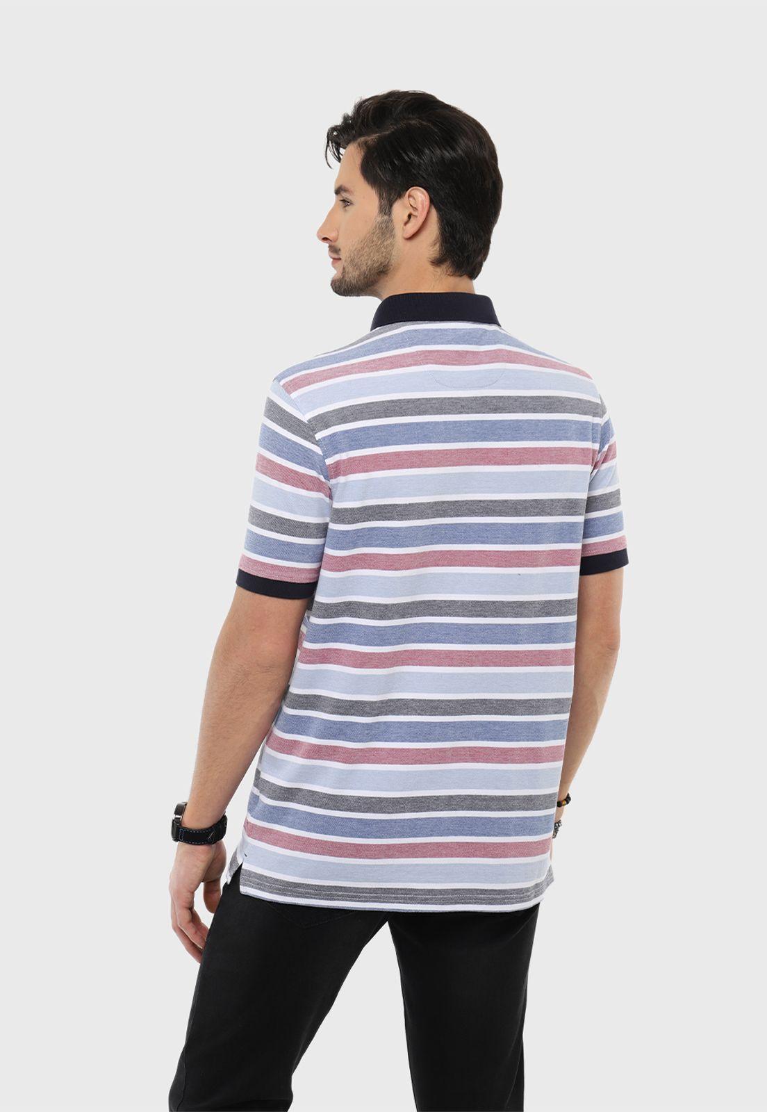 Polera Piqué Con Rayas Arrow-1