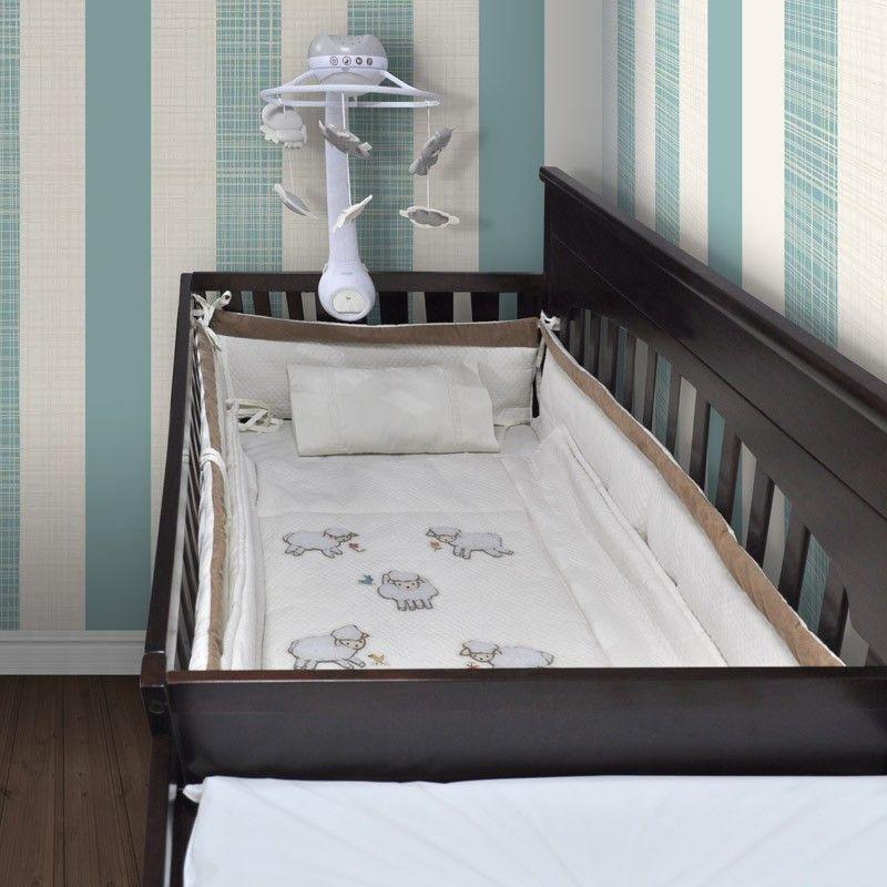 Set ropa de cuna 7 piezas, ovejitas-2