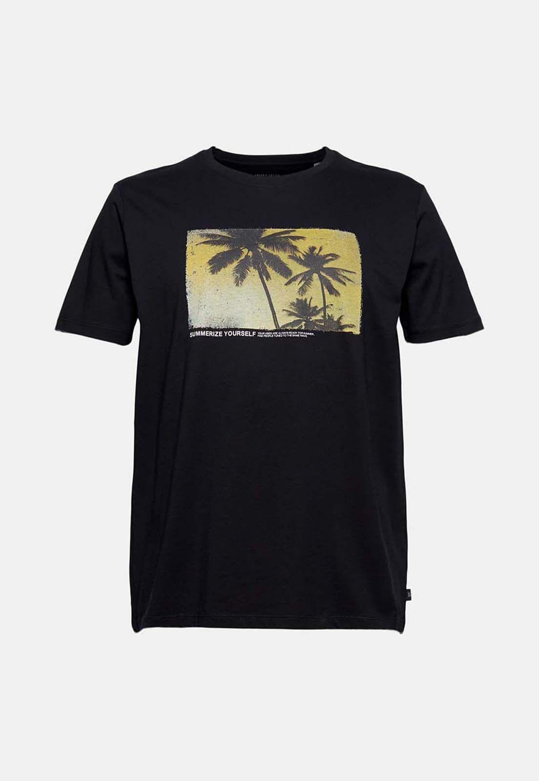 Polera Hombre Manga Corta Estampada Esprit-3