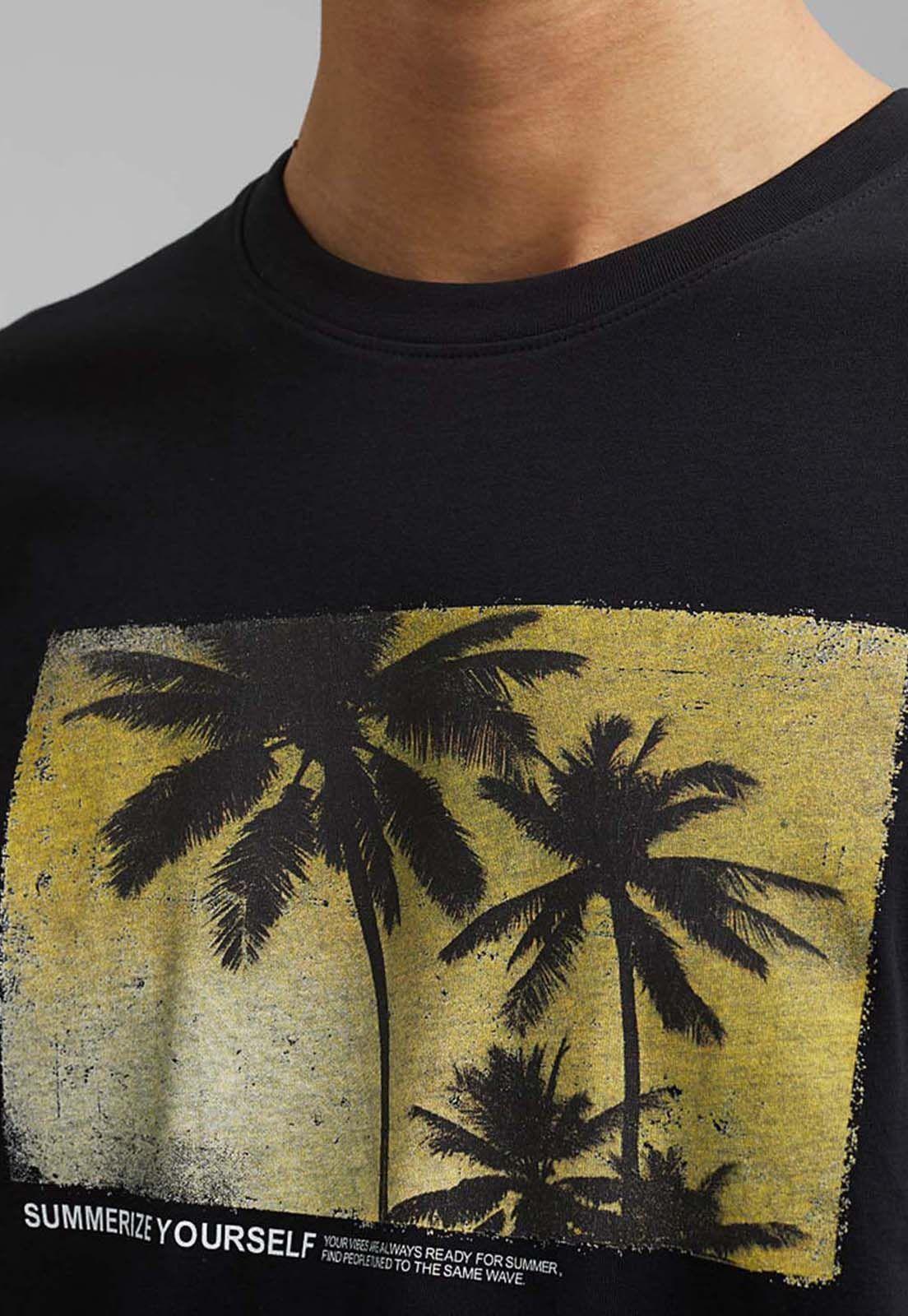 Polera Hombre Manga Corta Estampada Esprit-2