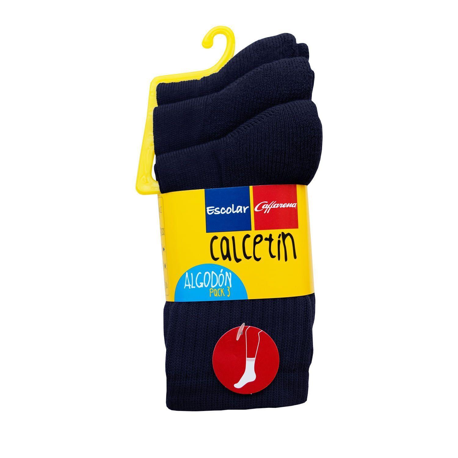 Calcetín Corto Pack 3 Escolar-2