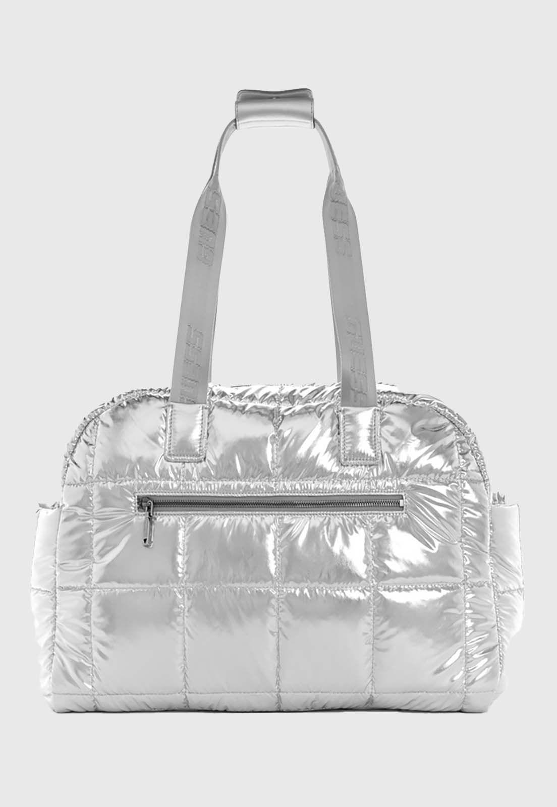 Cartera Active Aspen Large Carryall Plateado Guess-2