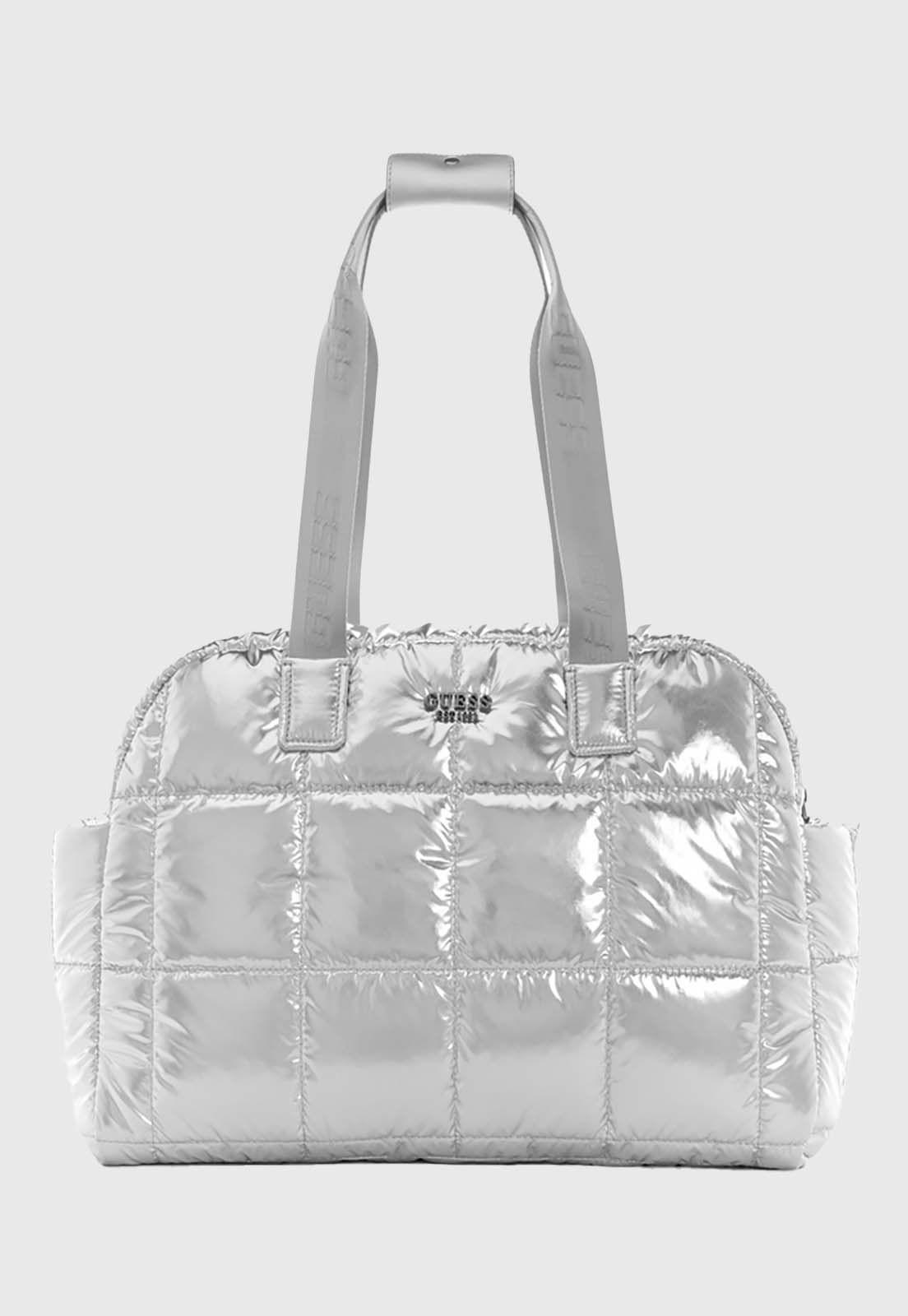 Cartera Active Aspen Large Carryall Plateado Guess-0