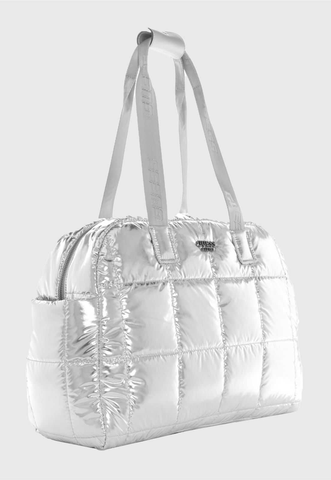 Cartera Active Aspen Large Carryall Plateado Guess-1