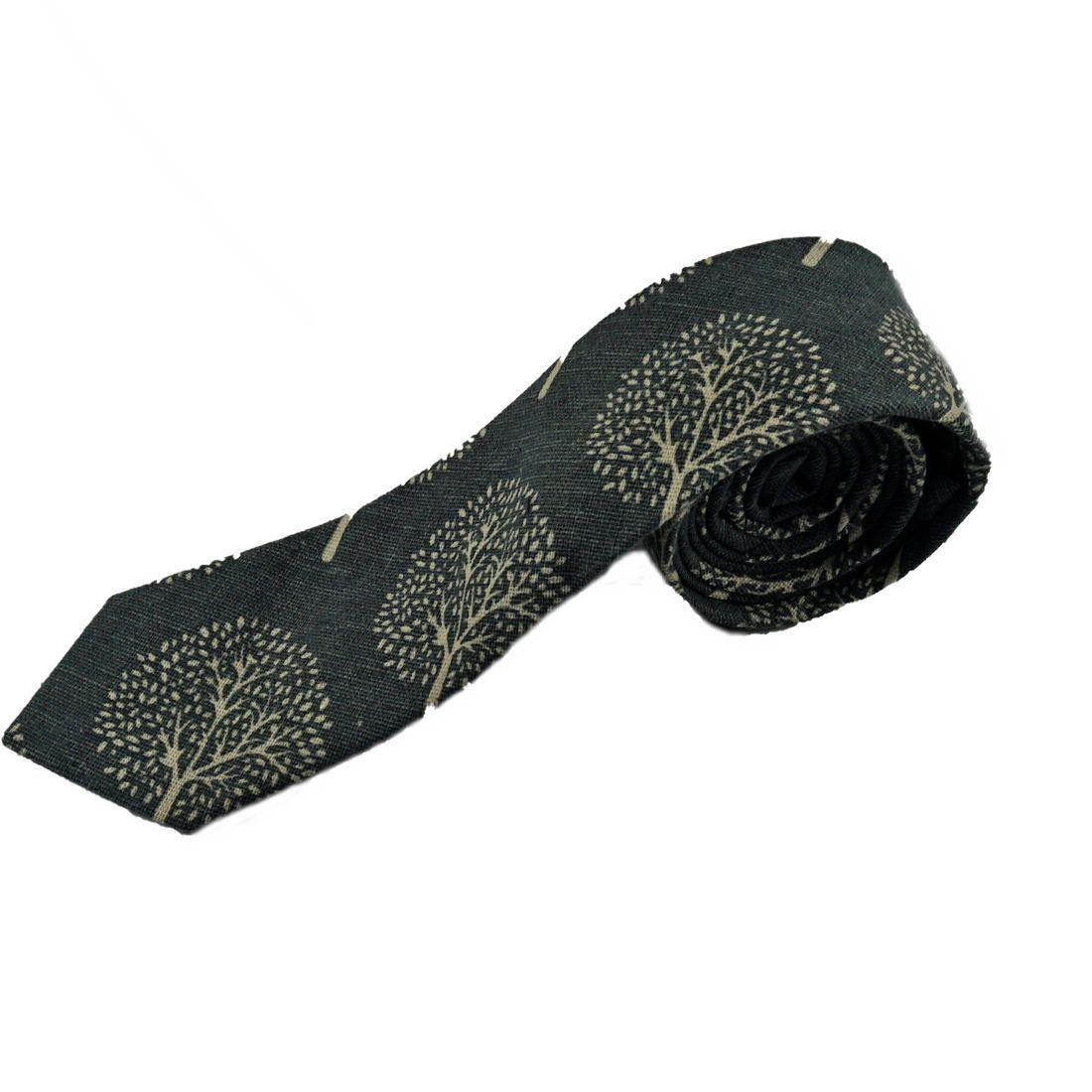 Corbata Pálmatri Azul Don Adair-0