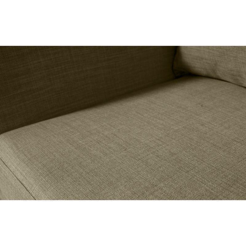 Seccional Lynette Chenille Tipo Lino Beige-2