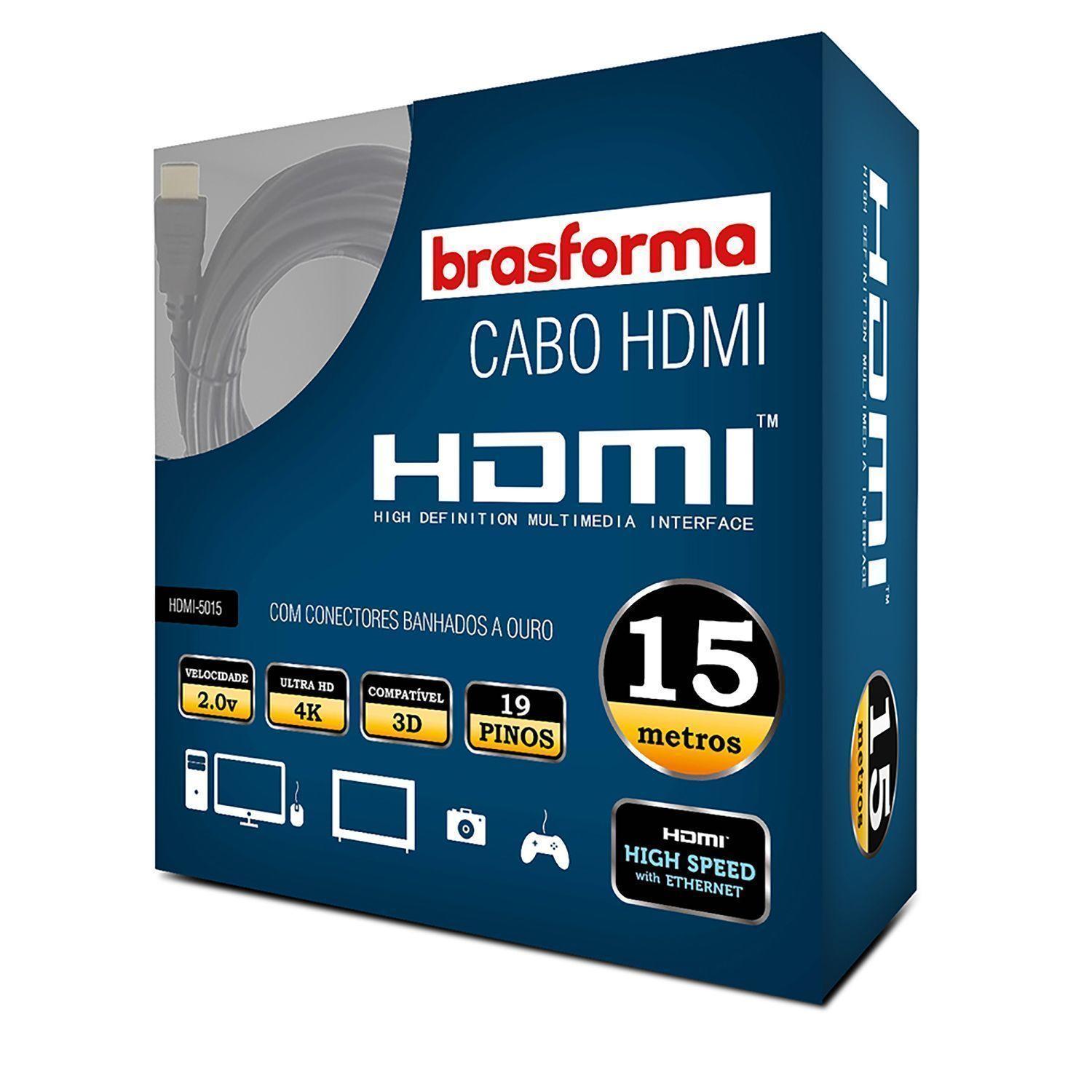 CABLE HDMI 20mts 2.0.V 4K - 3D Ready ARC HDMI5020-0