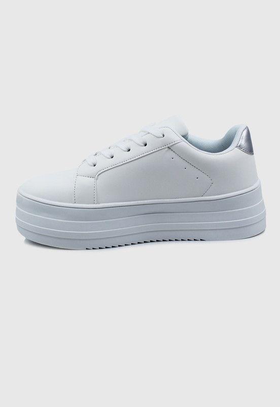 Zapatilla mujer CY10701 blanca Stylo-3