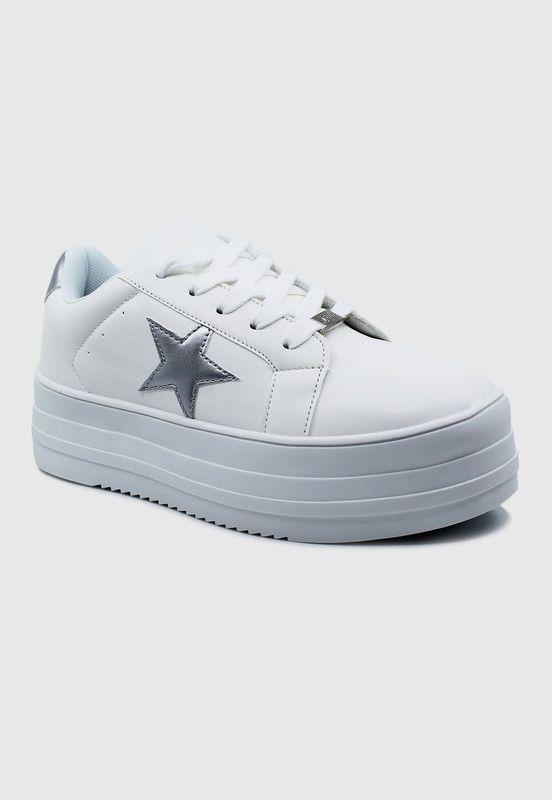 Zapatilla mujer CY10701 blanca Stylo-1