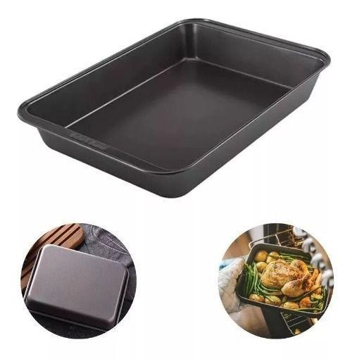 Bandeja Fuente Asadera Teflón 42x28 Cm Cocina-2