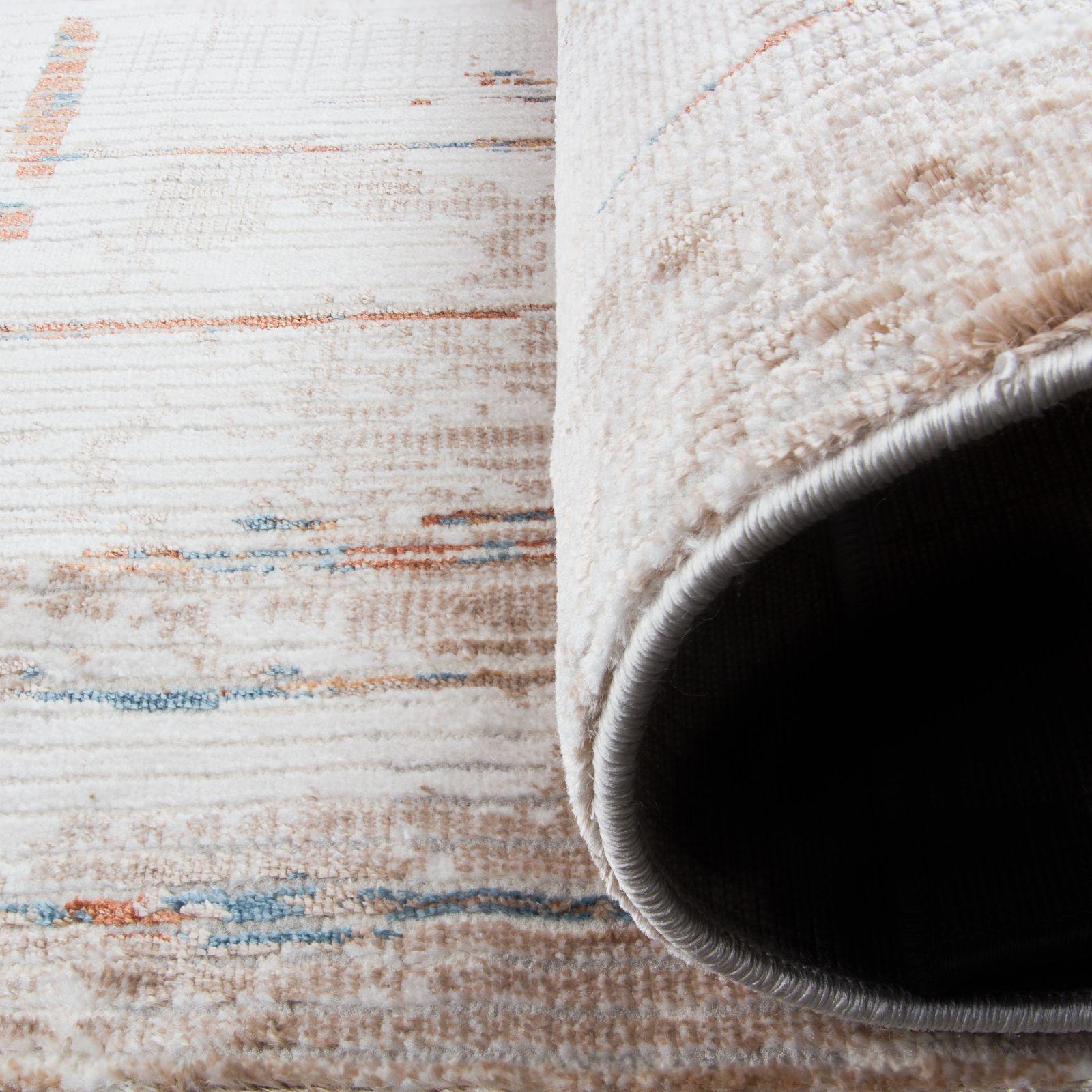 Alfombra Moderna Gruesa 160X240cms.Café-2