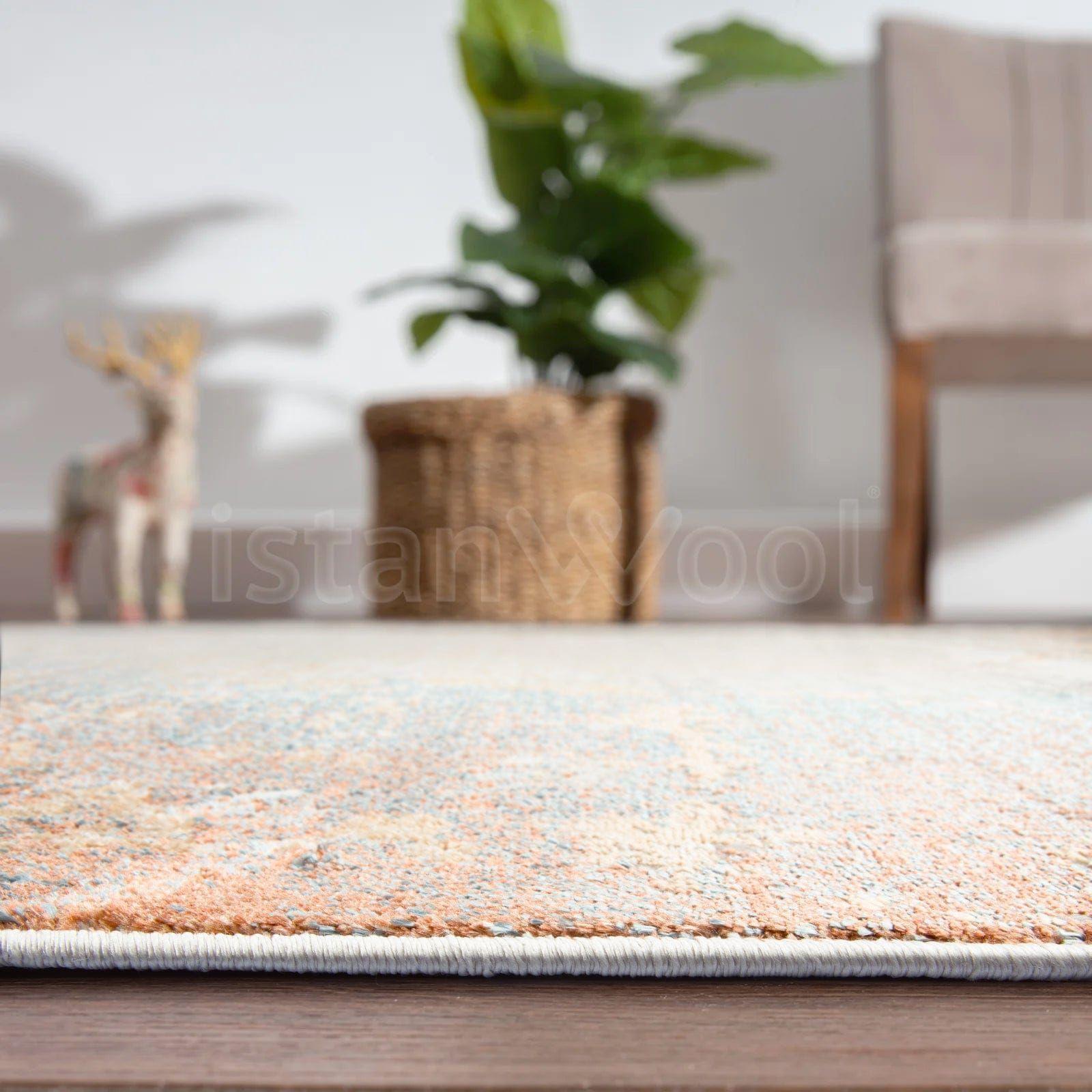 Alfombra Moderna Gruesa 160X240cms.Café-3