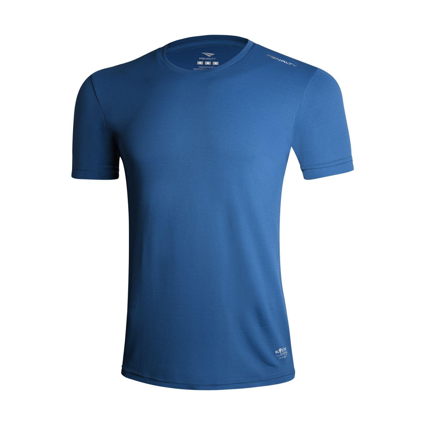 Polera Penalty Block Masculina Azul-0