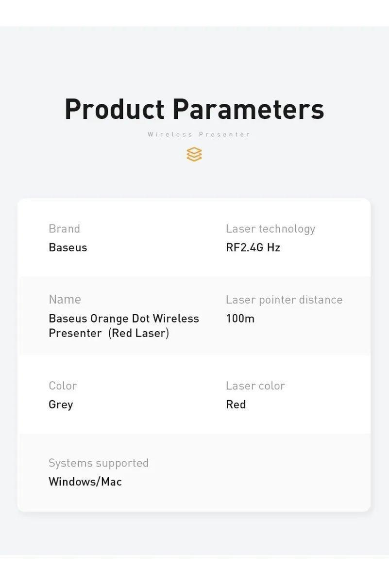 Puntero Láser Presentador Inalámbrico Dual Usb A/ Usb C 2.4g-1