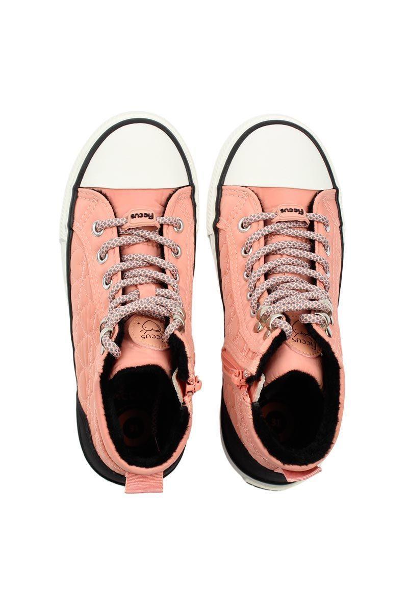 Zapatilla urbana caña cordón a correr niña 901-2