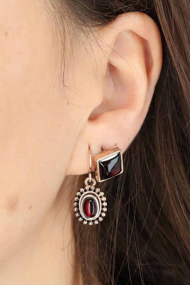 Aros Set Vintage Burdeo Humana-1