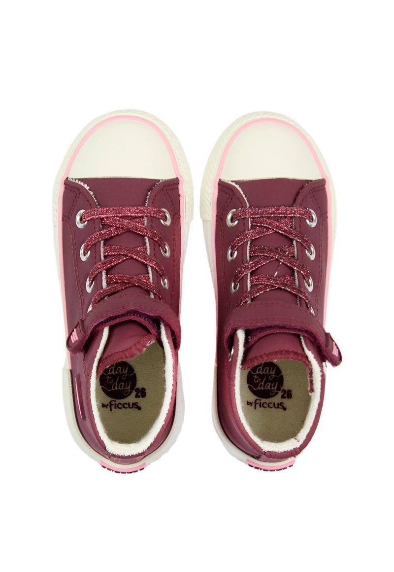 Zapatilla day to day caña velcro niña-2