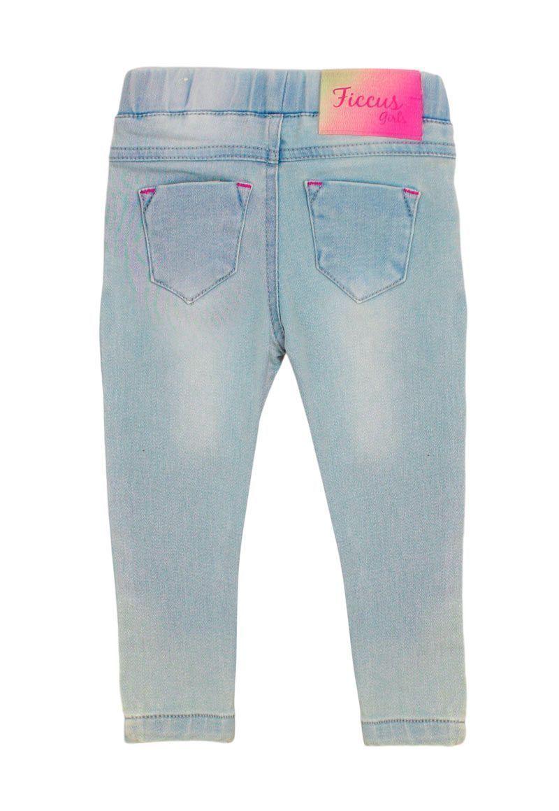Jeggins Bebé Niña Jogg Denim Skinny Funny Ficcus-1