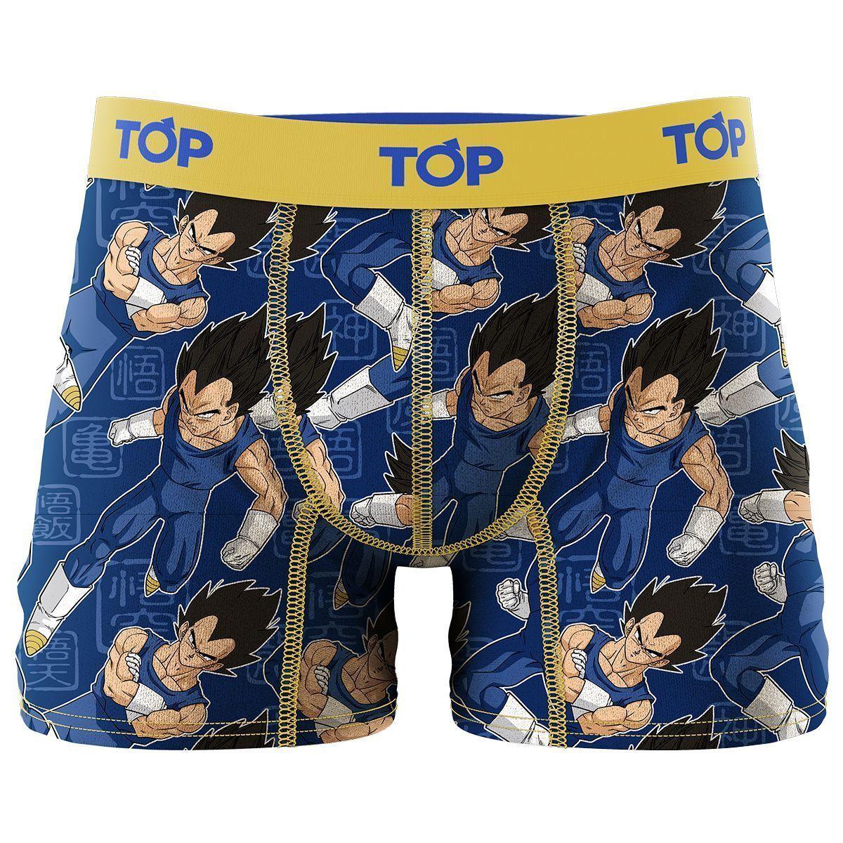 Bóxer Medio Dragon Ball Z Algodón Pack 3 Vegeta C8 Top-3