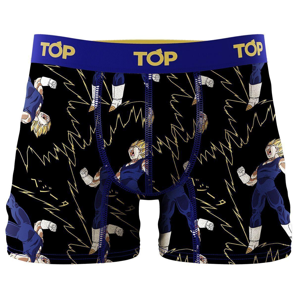 Bóxer Medio Dragon Ball Z Algodón Pack 3 Vegeta C8 Top-1