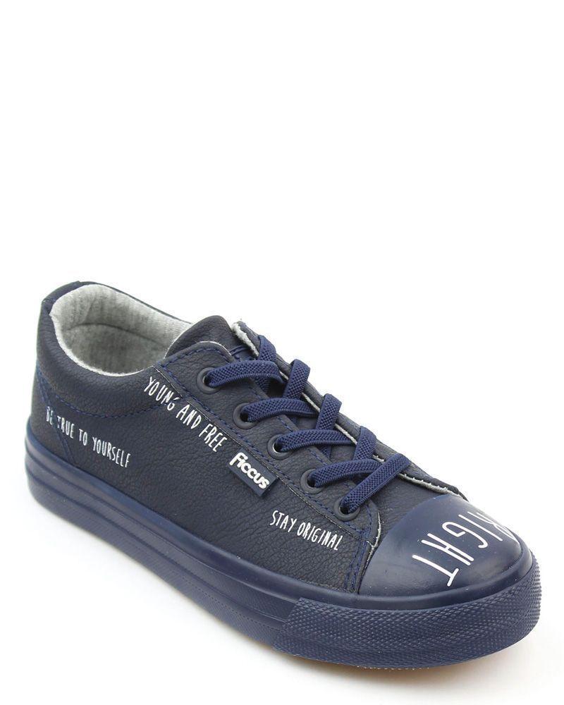 Zapatilla Urbana Elástico A Correr Niño Ficcus-0