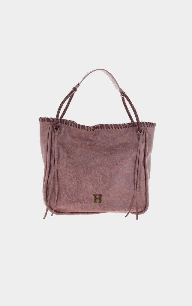 Cartera Hombro Handle Rosado Humana-0