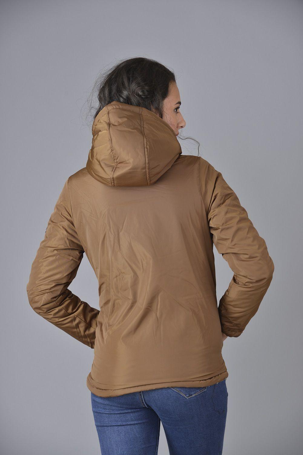 Parka reversible sherpa café-1