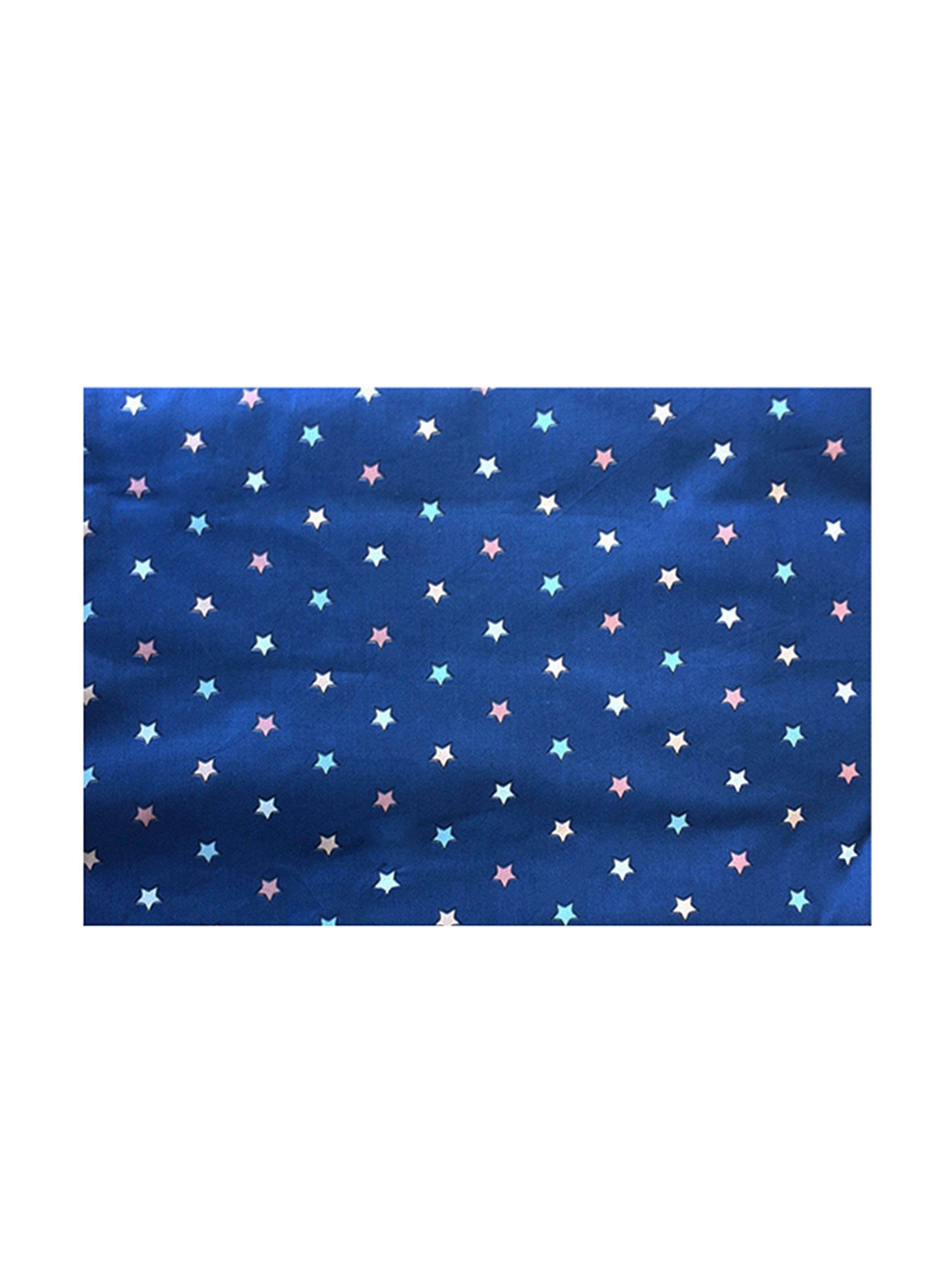 FUNDA DE PLUMÓN ( CUBRECAMA ) STARS IN BLUE (120X140) 100% Algodón - para cama infantil o cuna-1