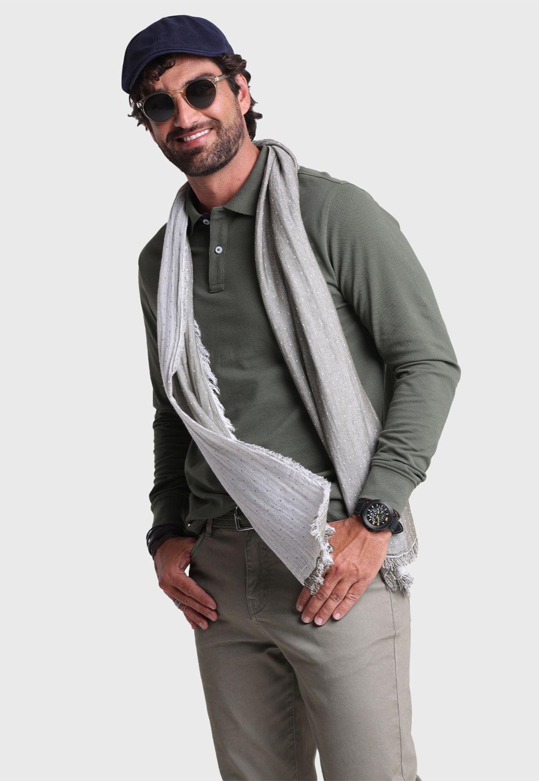 Polera Piqué Manga Larga Arrow-1