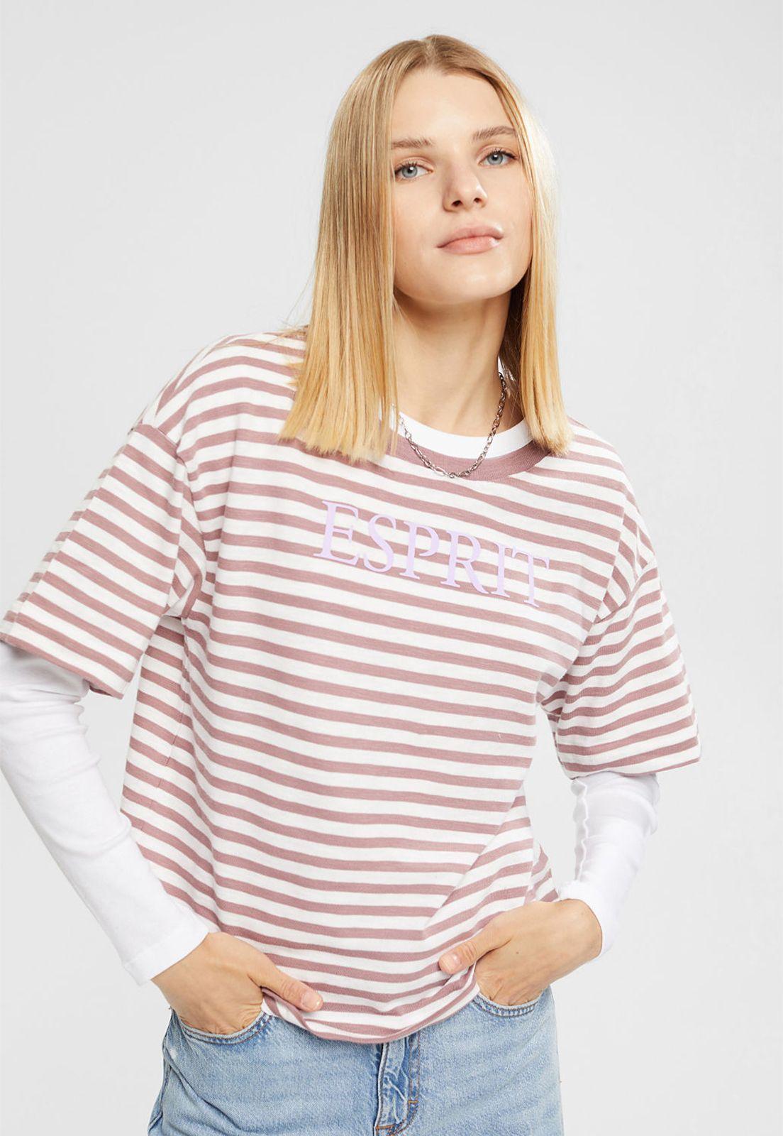 Polera A Rayas Esprit-0