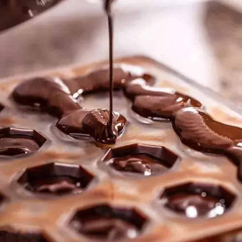 Pack 4 Moldes Chocolate Molde Chocolate Policarbona Diamante -4