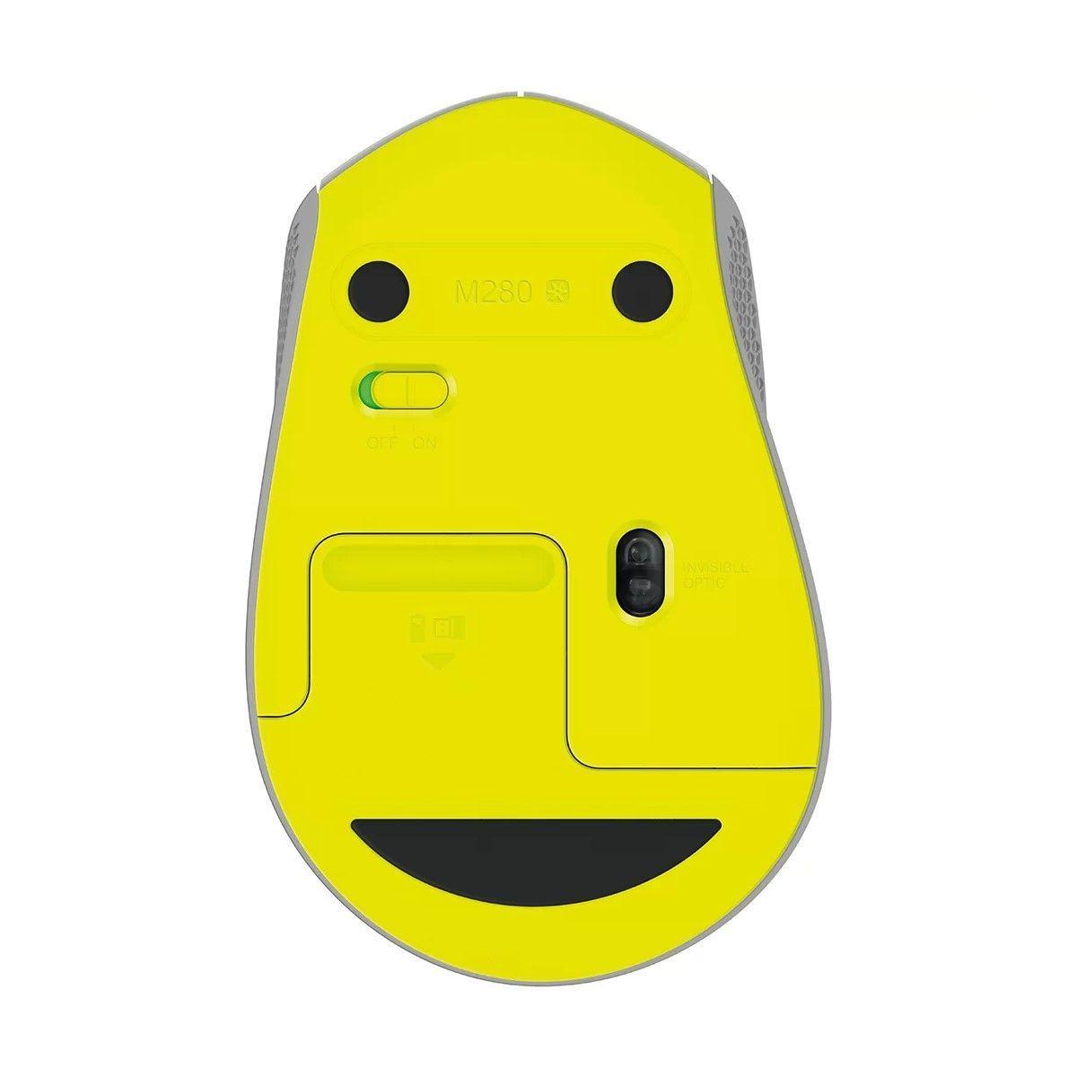 Mouse Inalambrico Logitech M280 Gris-5