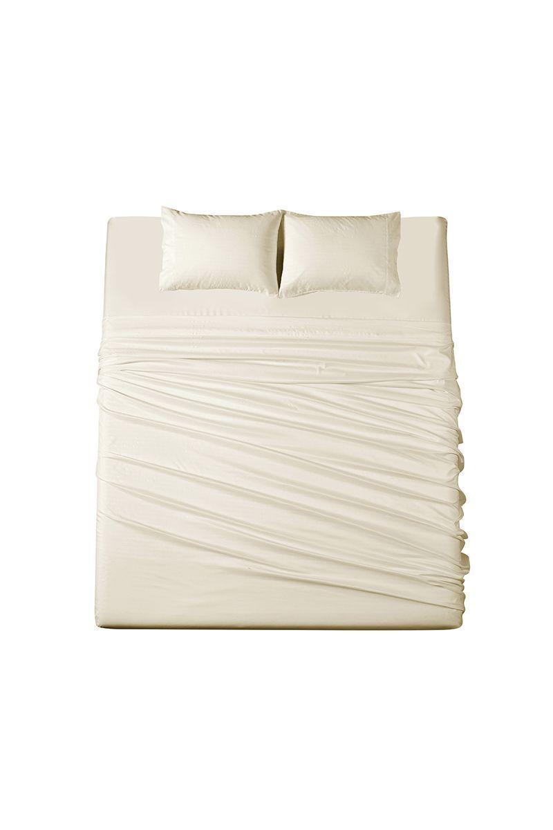 Juego de Sábanas Amelie King Beige-0