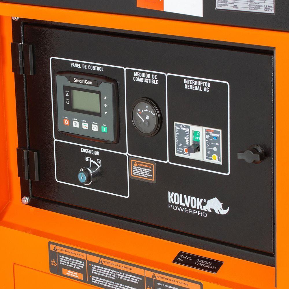Generador Eléctrico Trif. Diesel 17.500W-4