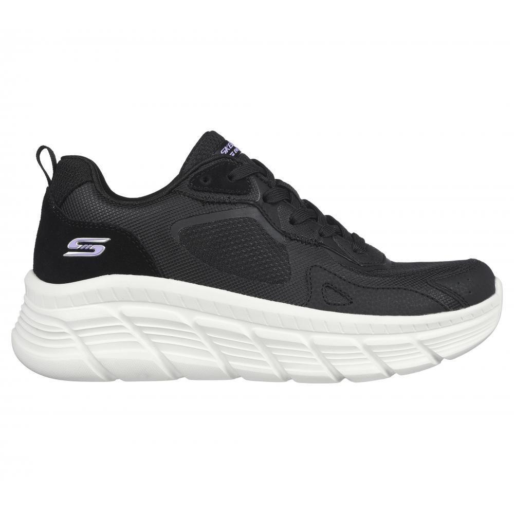 Zapatilla Mujer Bobs B Flex Hi Negro Skechers-4