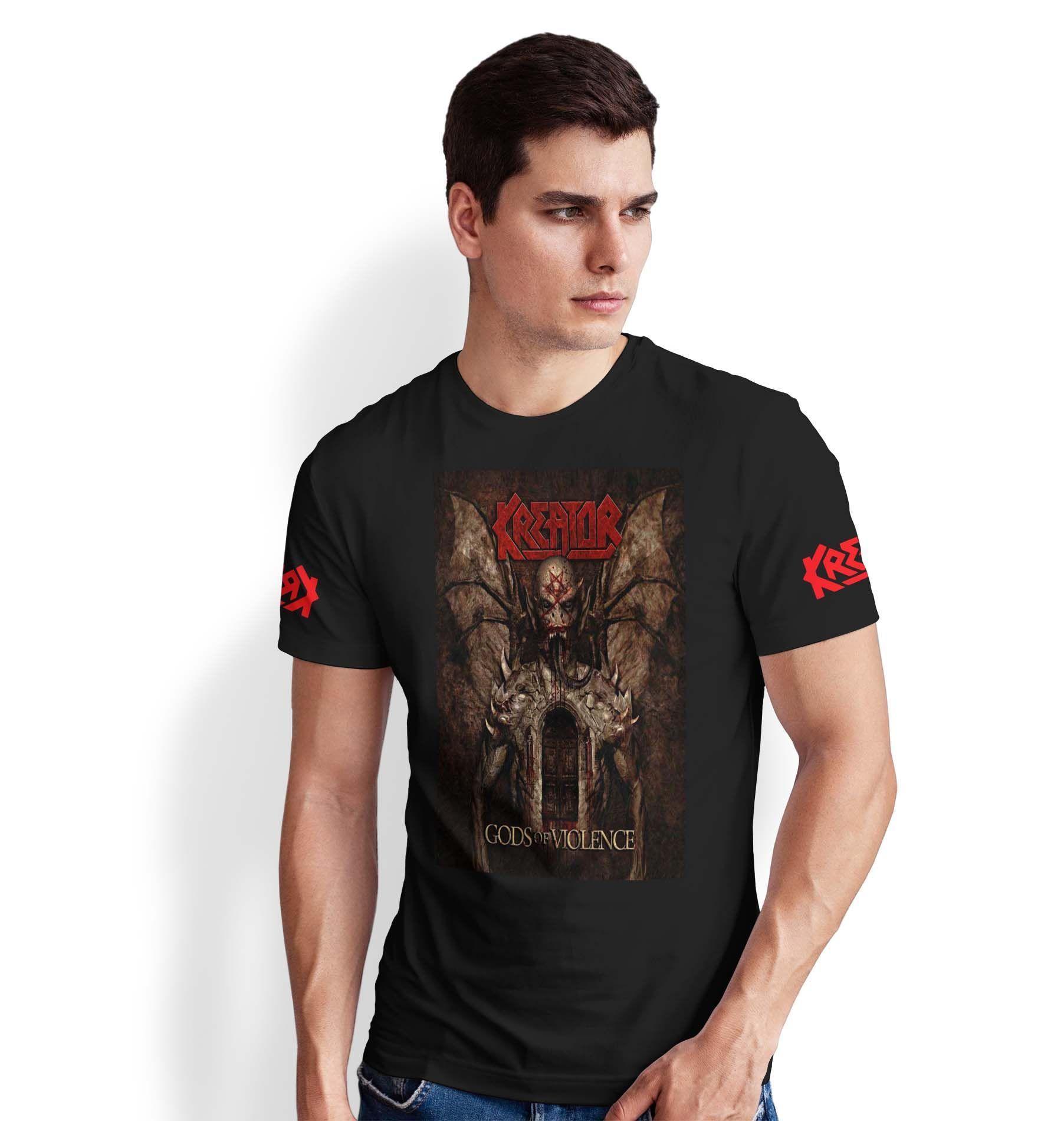 Polera Metalera Kreator D6-0