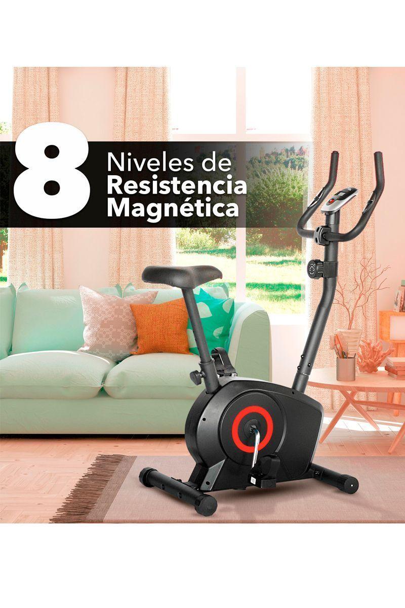 Bicicleta Estática Magnética Volante 4 Kg Negro-4