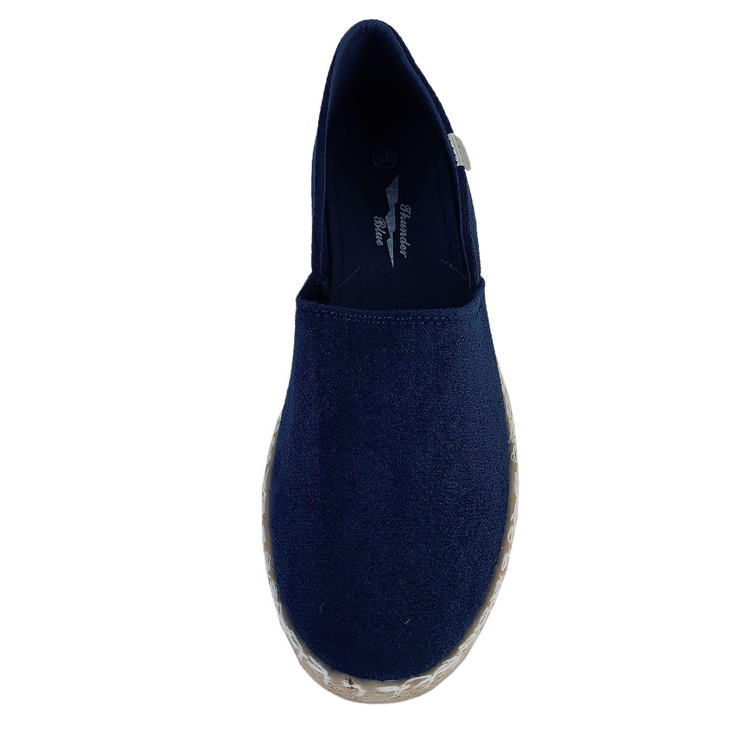Alpargata de Mujer Azul-3