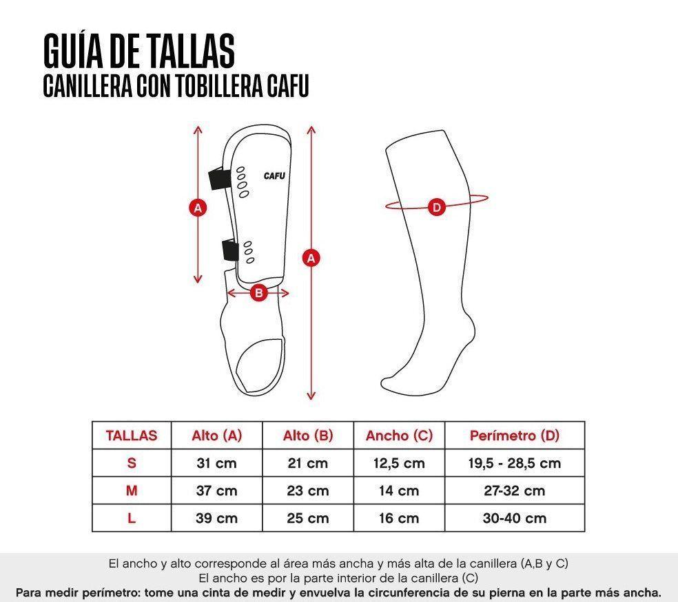 Canillera con Tobillera Cafu Impact-1