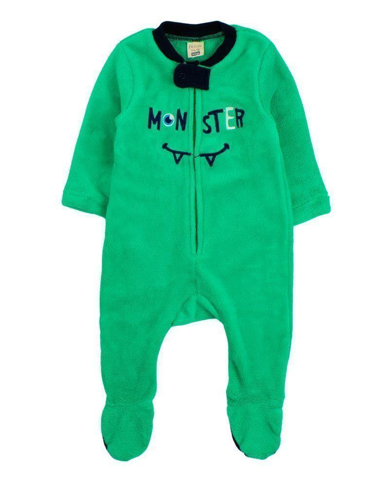 Pijama Bebé Niño Térmico Monster Ficcus-0