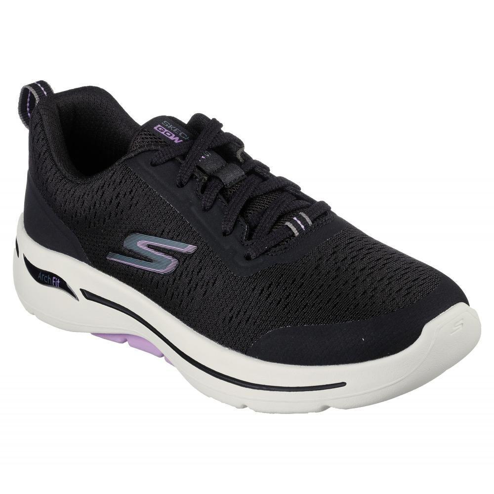 Zapatilla Mujer Go Walk Arch Fit Negro Skechers-0