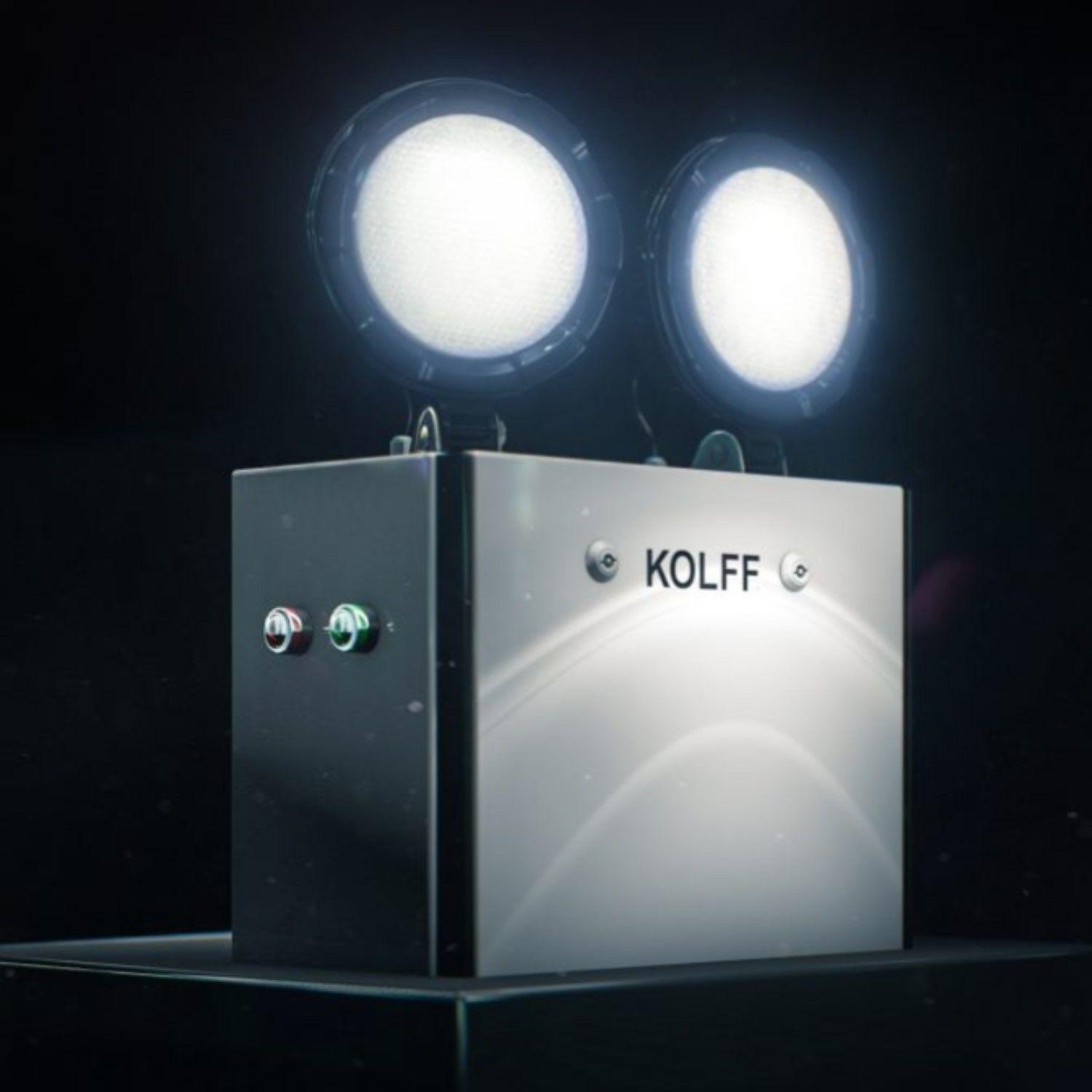 Foco de emergencia Kolff KC-2559 Led Vibram-3