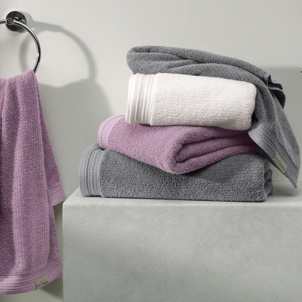 Toalla de baño Karsten Imperial 450gr 70 x 140 cm Gris-1