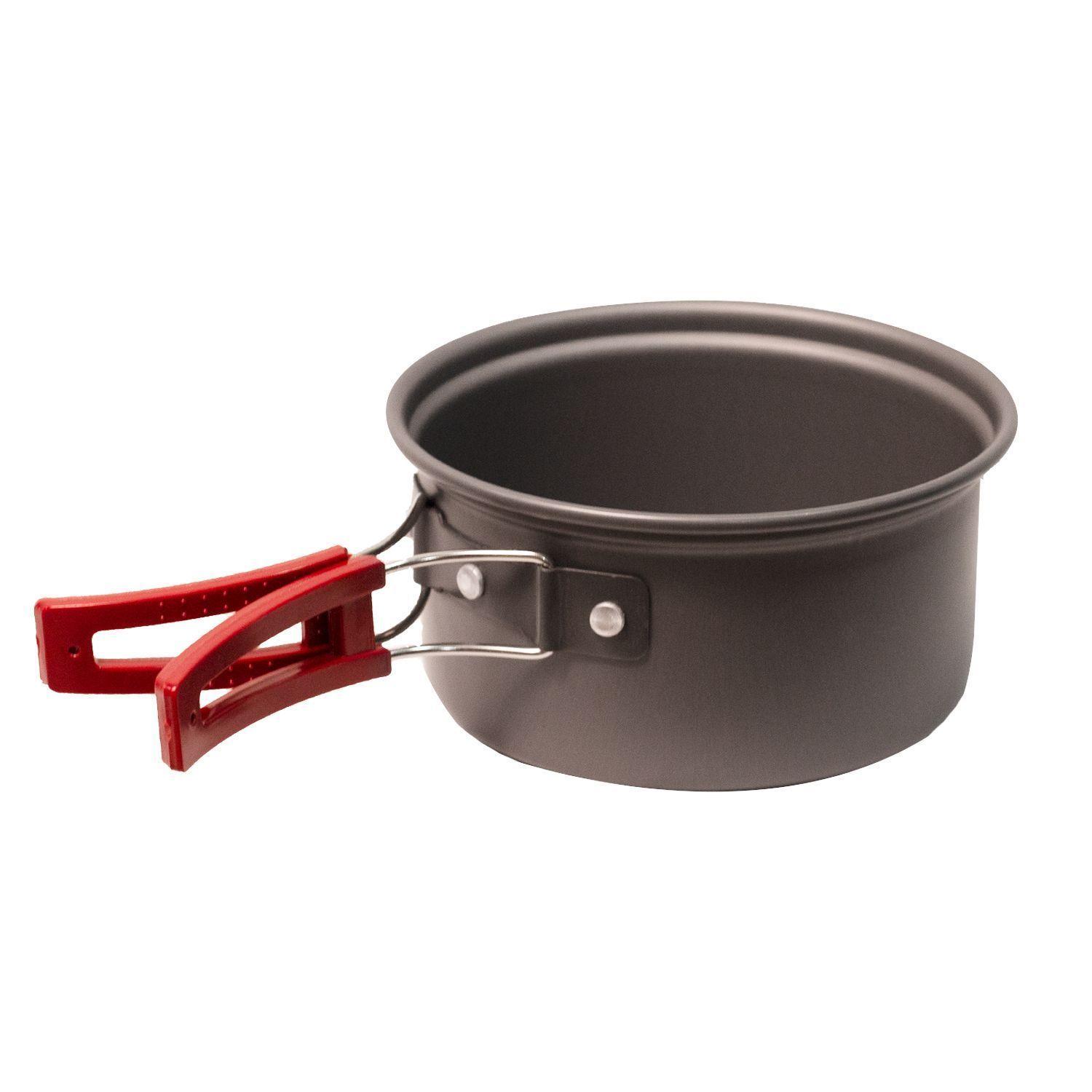 Kit De Ollas Para Camping Portatil-2