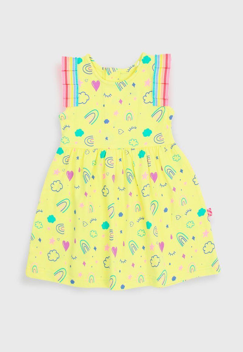Vestido bebé niña estampado 213-0